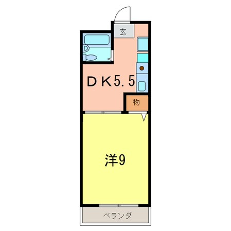 藤井マンション高倉の物件間取画像